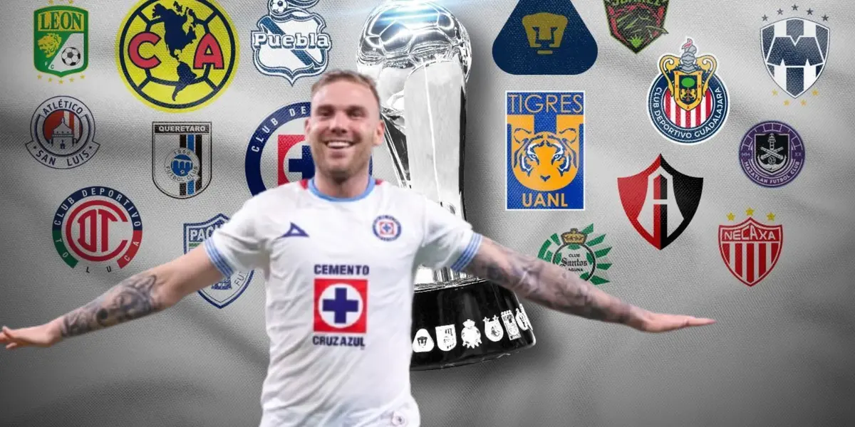 Carlos Rotondi junto a clubes de la Liga MX / FOTO RÉCORD