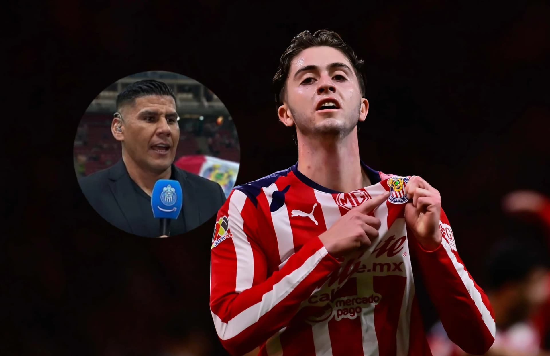 Carlos Salcido no desaprovechó la oportunidad para manifestarse tras el gran tanto de Brian.