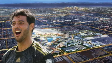 Carlos Vela en Hollywood Park en Inglewood, California / FOTO MLS