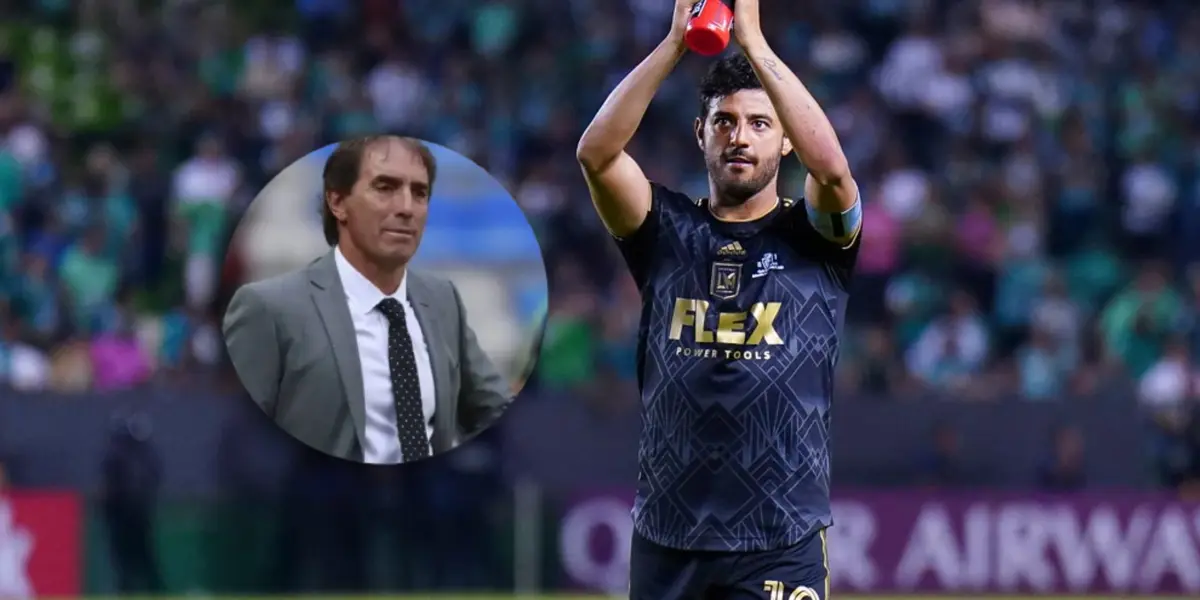 Carlos Vela y Guillermo Almada/Foto Fútbol Total.