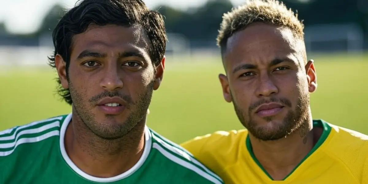 Carlos Vela y Neymar / Foto: GROK