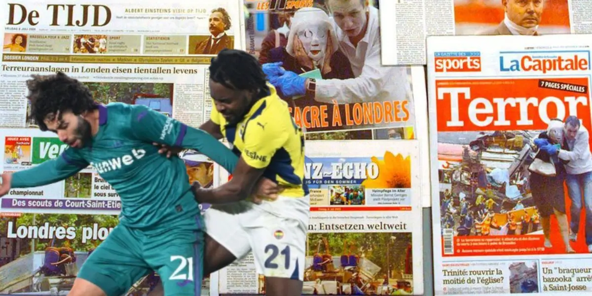 César Huerta en el Anderlecht vs Fenerbahçe / FOTO X