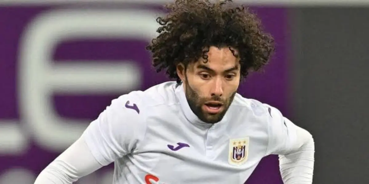 César Huerta en un partido con el Anderlecht / SPORT JUDGE