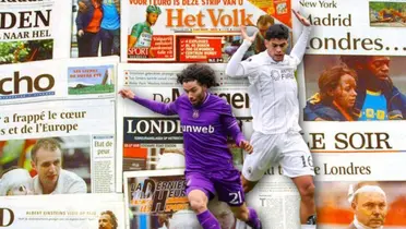 César Huerta jugando y diarios/ Foto El Comercio.net