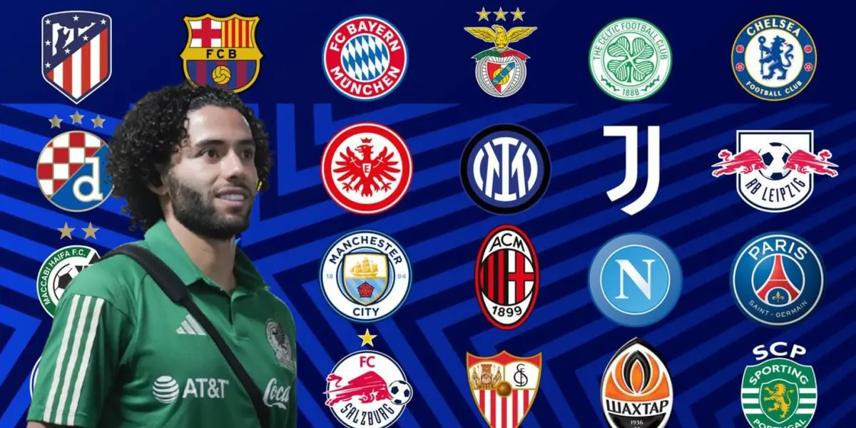 César Huerta junto a clubes de Europa / FOTO MEDIOTIEMPO