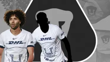 César Huerta junto a jugador incógnito de Pumas / FOTO MEXSPORT