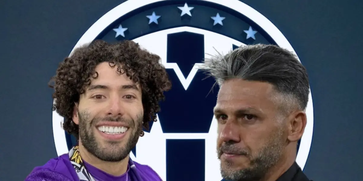 César Huerta y Martín Demichelis/Foto Diego Casas.