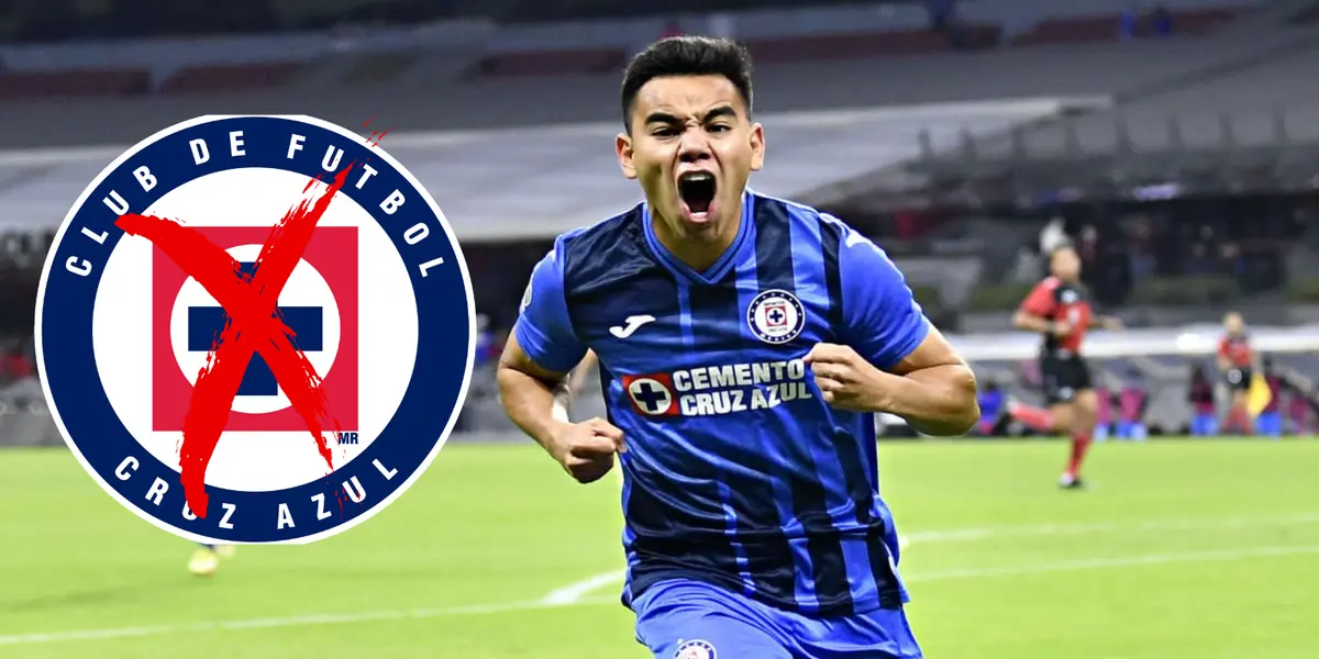 Charly Rodríguez en partido con Cruz Azul. Foto: FOX Deportes