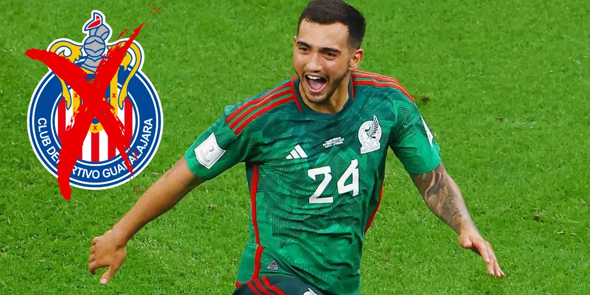 Chávez en partido con México. Foto: N+