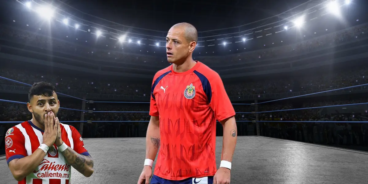 Chicharito se pelea con uno de Chivas y todo antes del clásico vs América