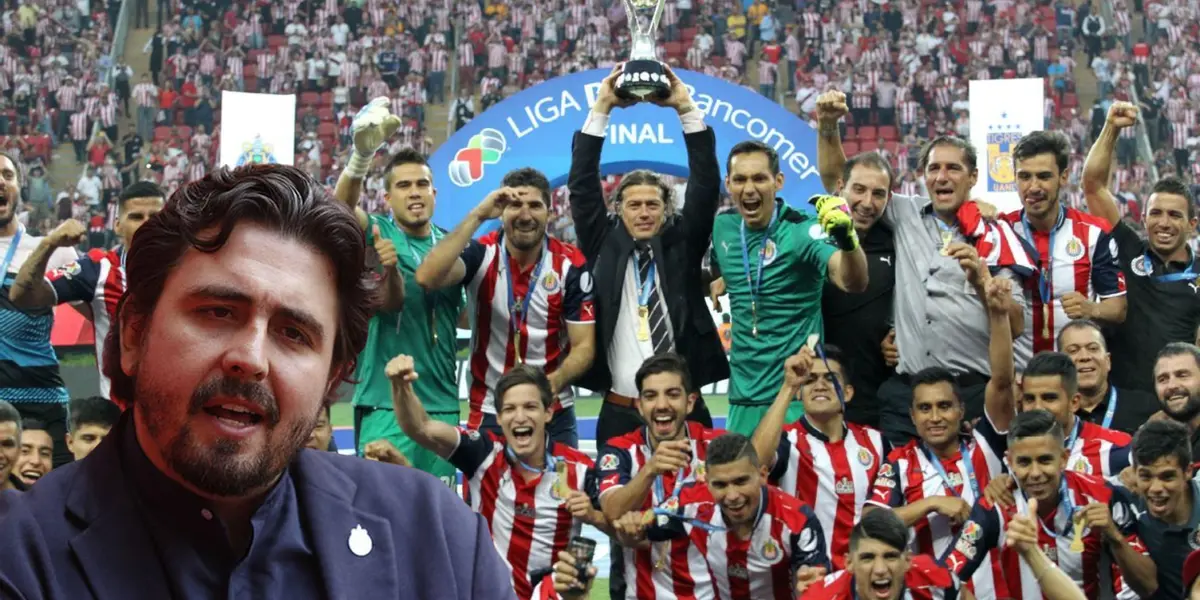 Chivas celebrando el título en el 2017. Foto: ESPN