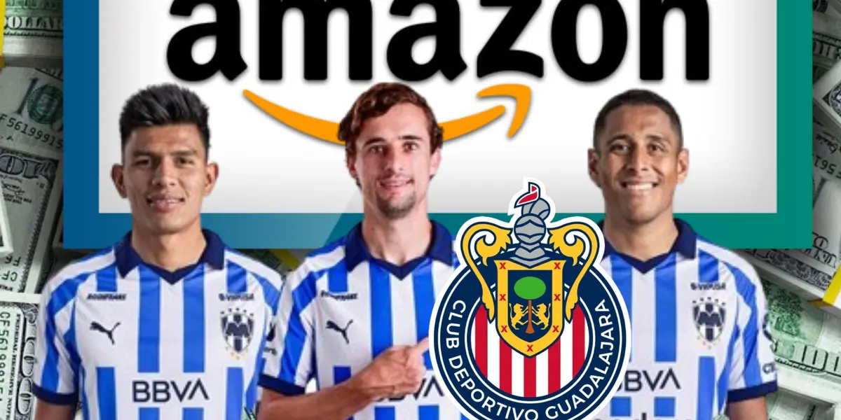 Chivas con Amazon, Jordi Cortizo, Jesús Gallardo y Luis Romo/ Foto: El Cronista