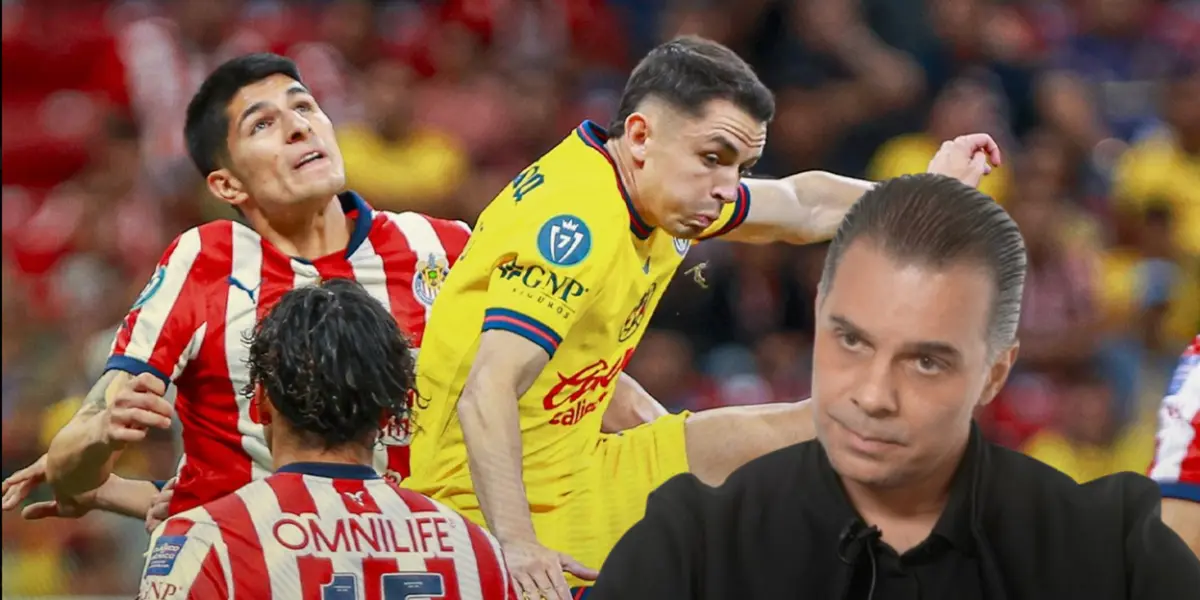 Christian Martinoli en el Chivas vs América / FOTO YOUTUBE