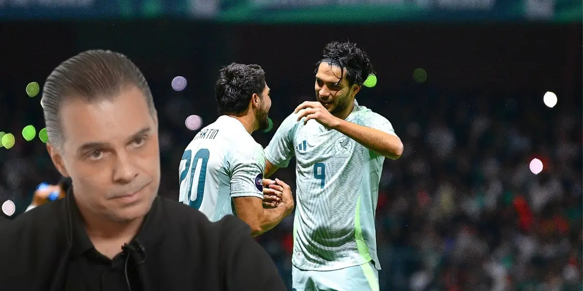 Christian Martinoli junto a Henry Martín y Raúl Jiménez / FOTO YOUTUBE