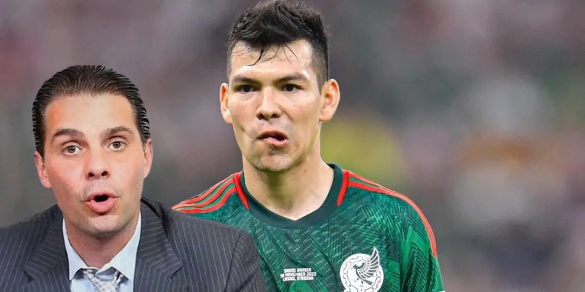 Christian Martinoli junto a Hirving Lozano / FOTO MEXSPORT