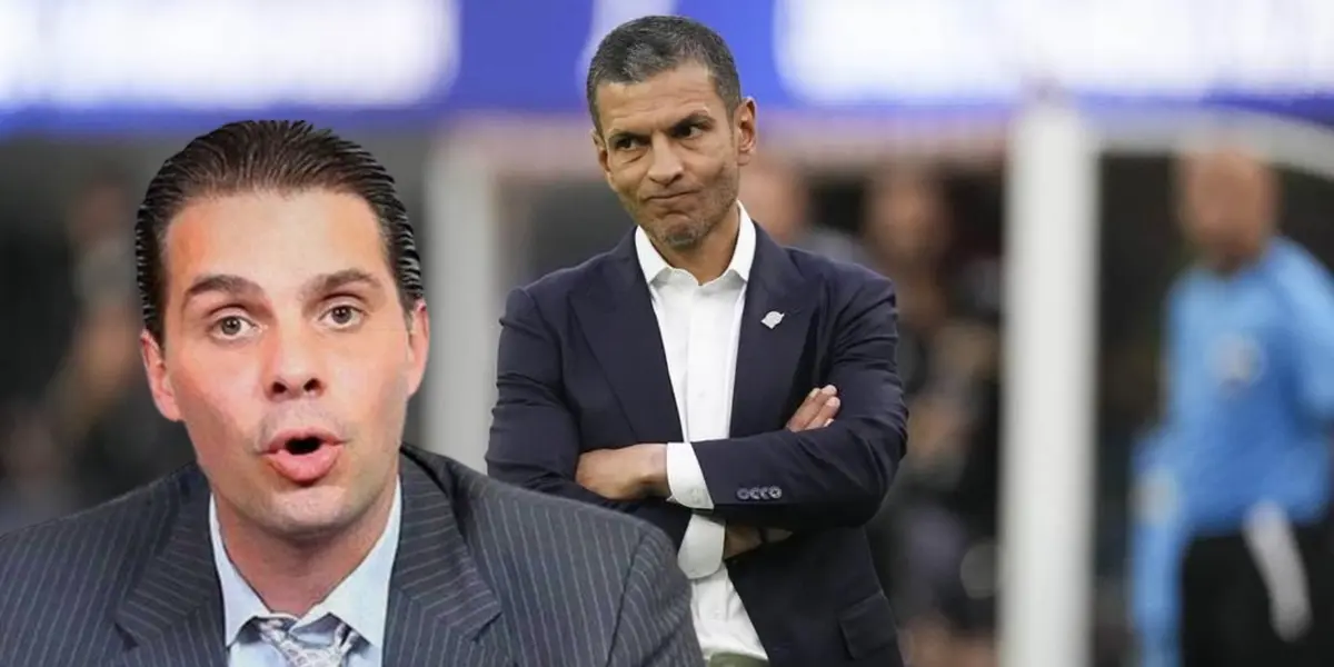 Christian Martinoli junto a Jaime Lozano / FOTO AP