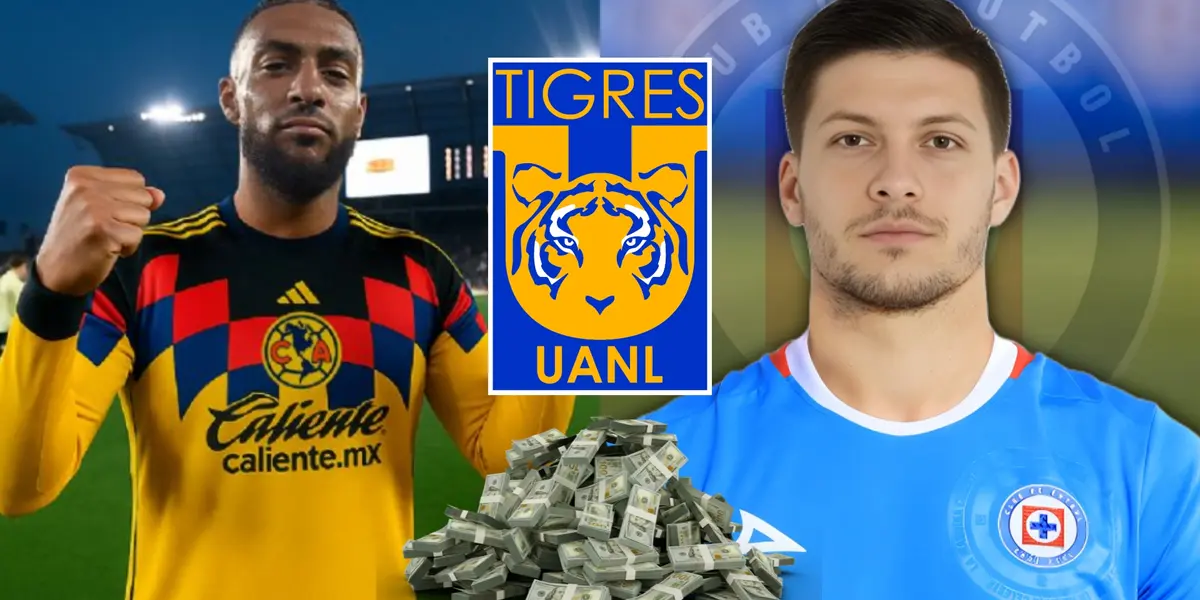 Club América-Cruz Azul-Tigres / Foto: Olé