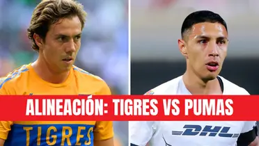 ¿Con Leo Suárez? La alineación de Tigres y Pumas para el partido de la jornada 5