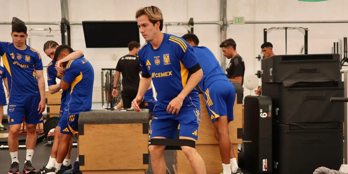 Córdova en entreno. Foto: Tigres