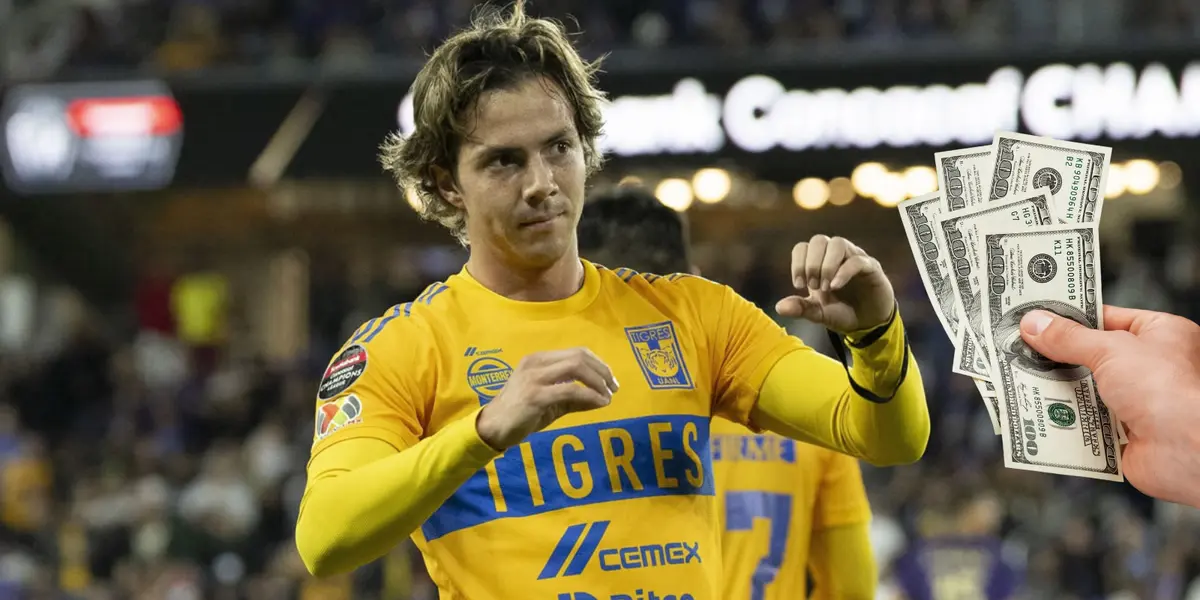 Córdova en partido con Tigres. Foto: Mediotiempo