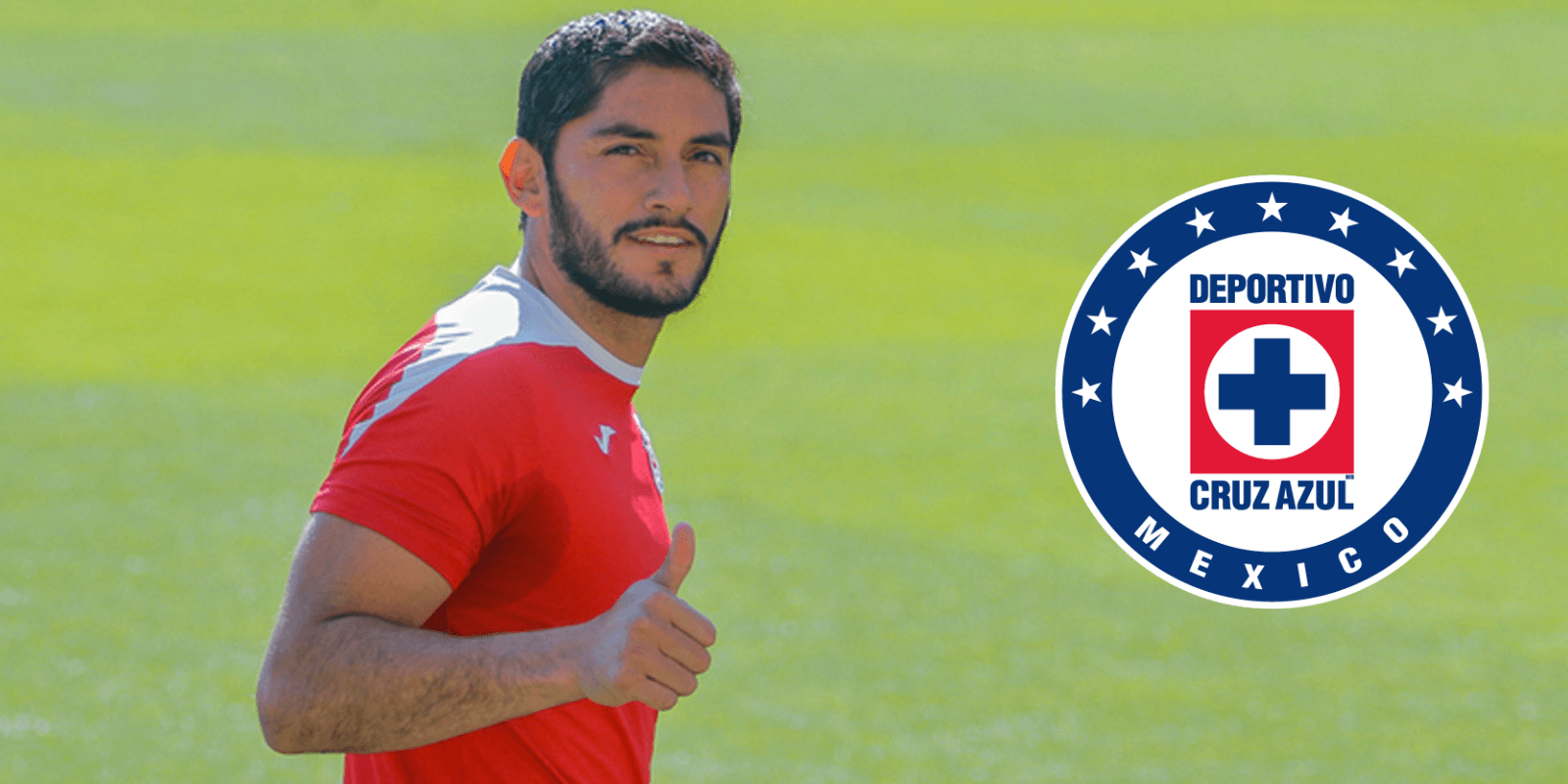 Corona en entreno. Foto: Cruz Azul