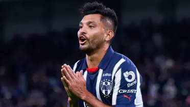 Corona en partido con Rayados. Foto: Bolavip