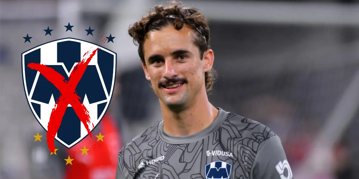 Cortizo en partido con Rayados. Foto: Bolavip