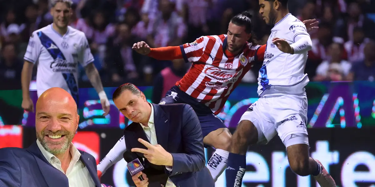 Cowell vs Puebla. Foto tomada de Chivas en X