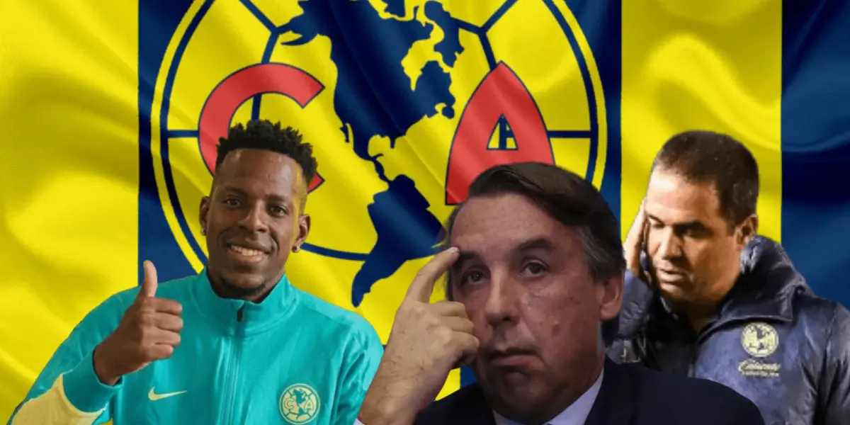 Cristian Borja, Emilio Azcárraga y André Jardine con manos en el rostro/Foto Draftea.