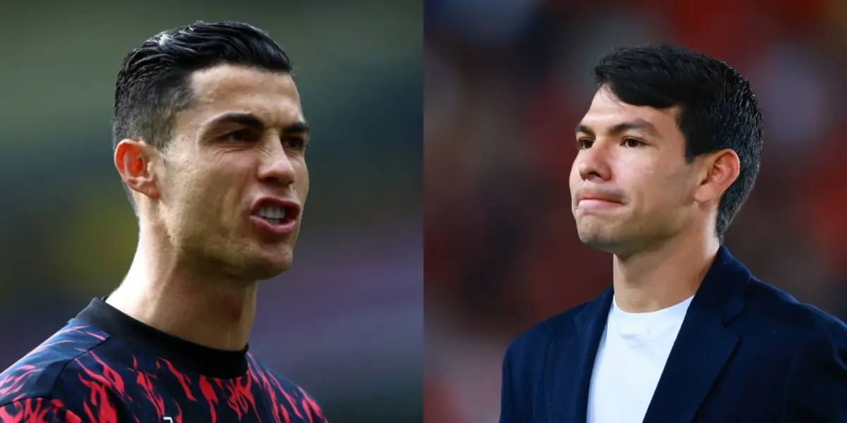 Cristiano Ronaldo-Hirving Lozano / Foto: Marca