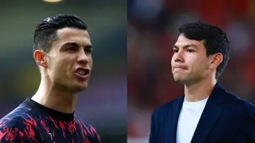 Cristiano Ronaldo-Hirving Lozano / Foto: Marca