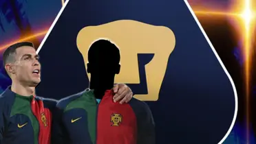 Cristiano Ronaldo junto a futbolista incógnito de Portugal / FOTO X