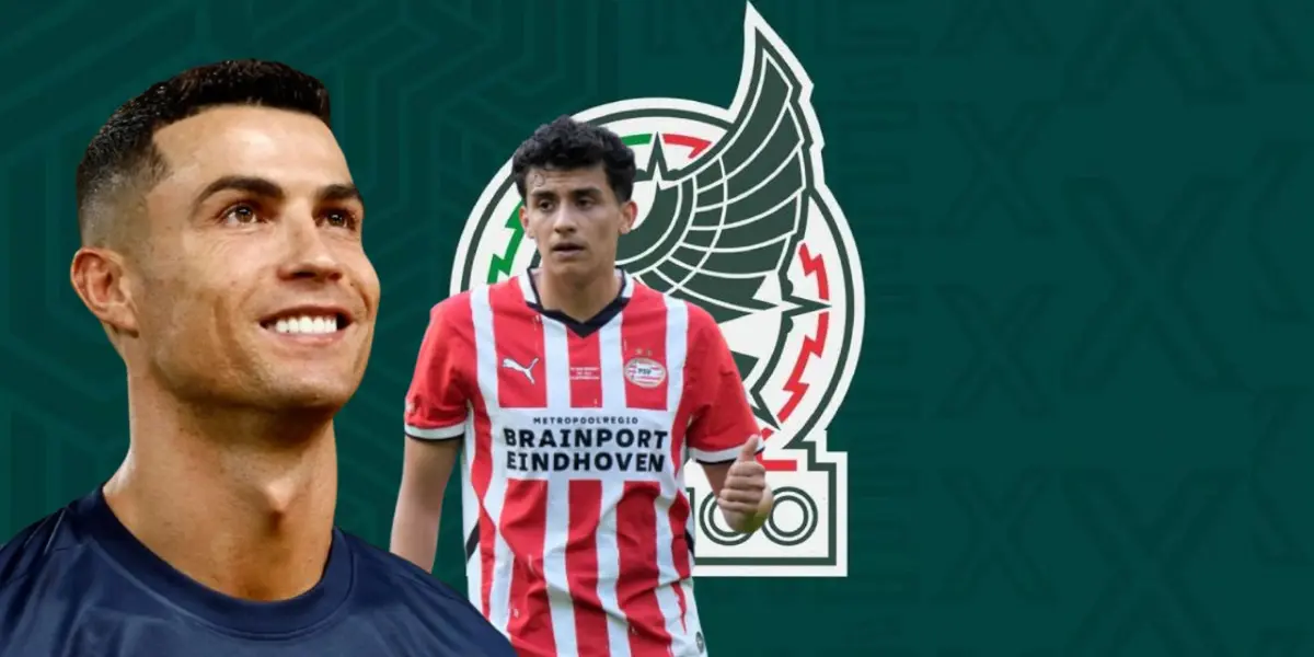 Cristiano Ronaldo junto a Richard Ledezma / FOTO HOLA