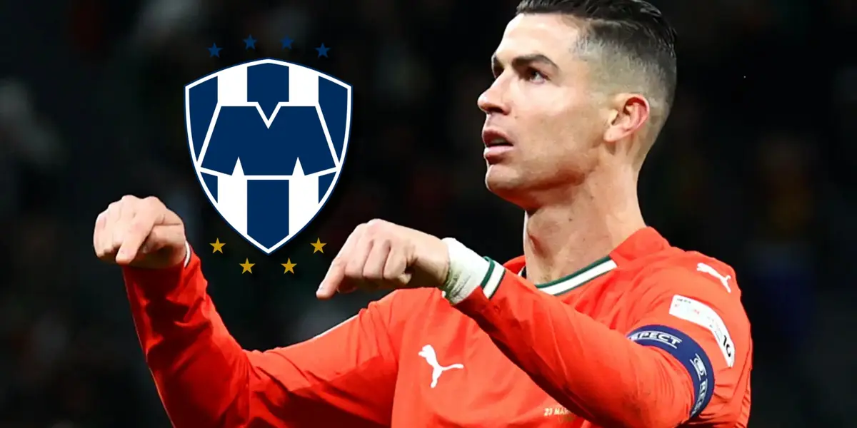 Cristiano Ronaldo-Rayados / Foto: Infobae