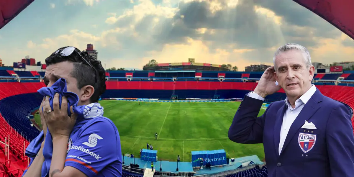 Cruz Azul en problemas, la razón por la que Atlante los sacaría del Estadio Azul