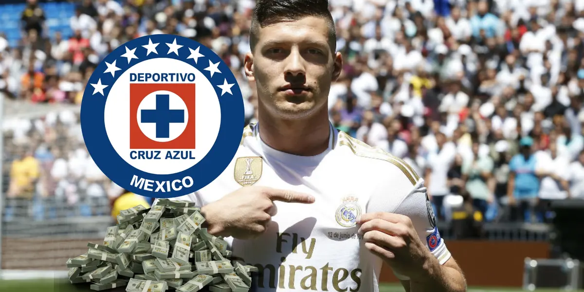 Cruz Azul-Luka Jovic / Foto: ESPN