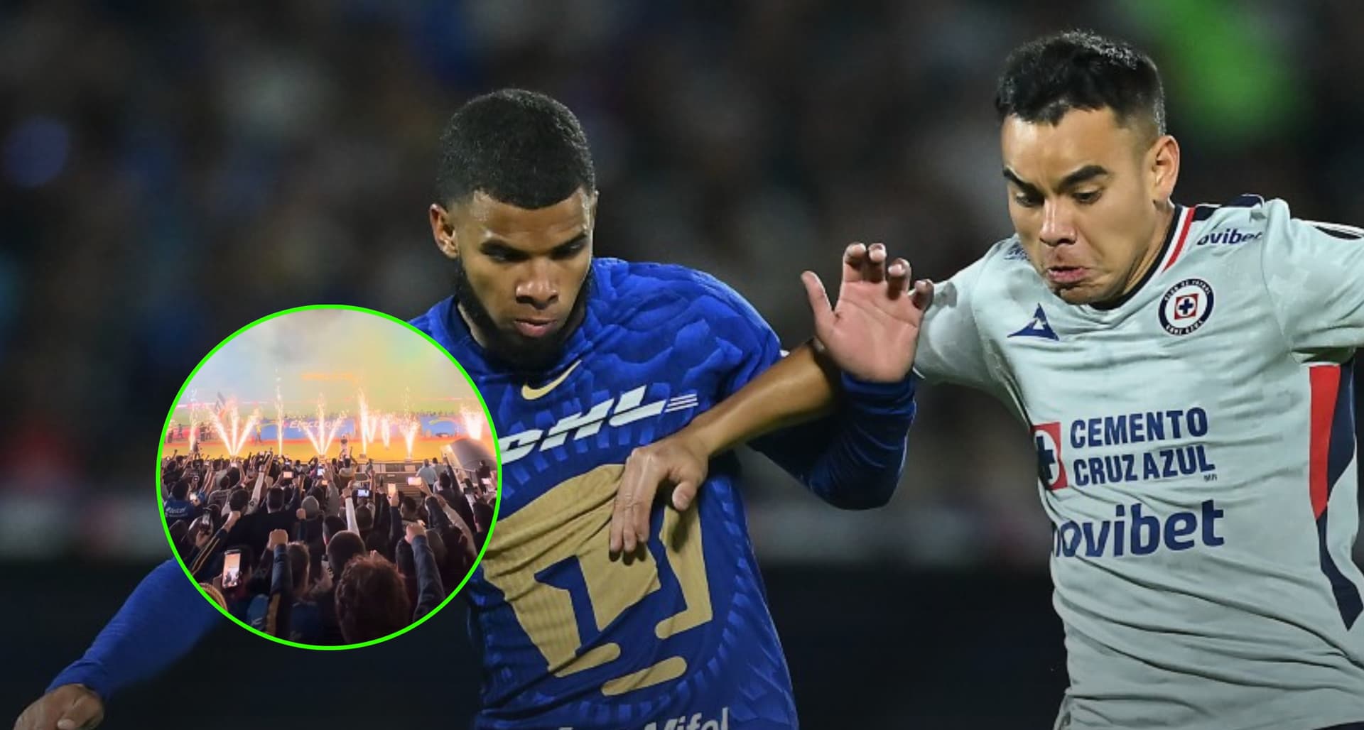 Cruz Azul y Pumas están jugando el mejor partido de la Jornada