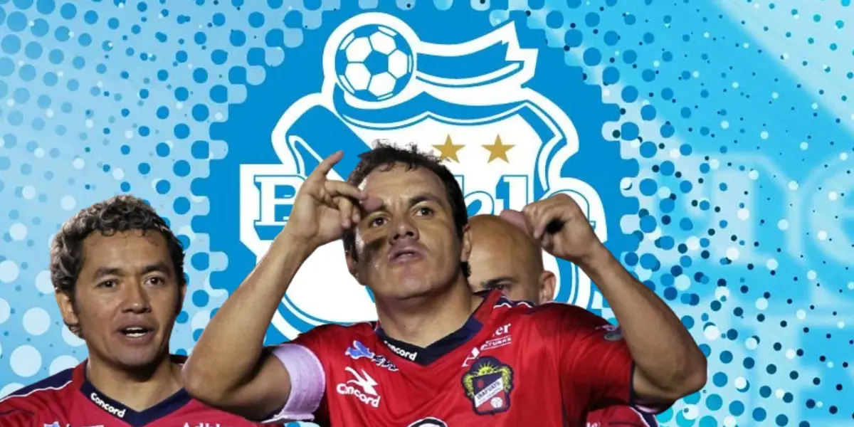 Cuahtémoc Blanco junto a futbolistas de Irapuato / FOTO ESTO