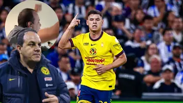 Cuauhtémoc Blanco festejó el gol de Richard Sánchez / FOTO EXCÉLSIOR