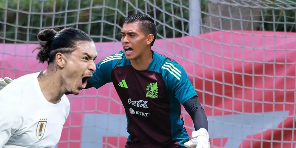 Darwin Núñez junto a Raúl Rangel / FOTO X