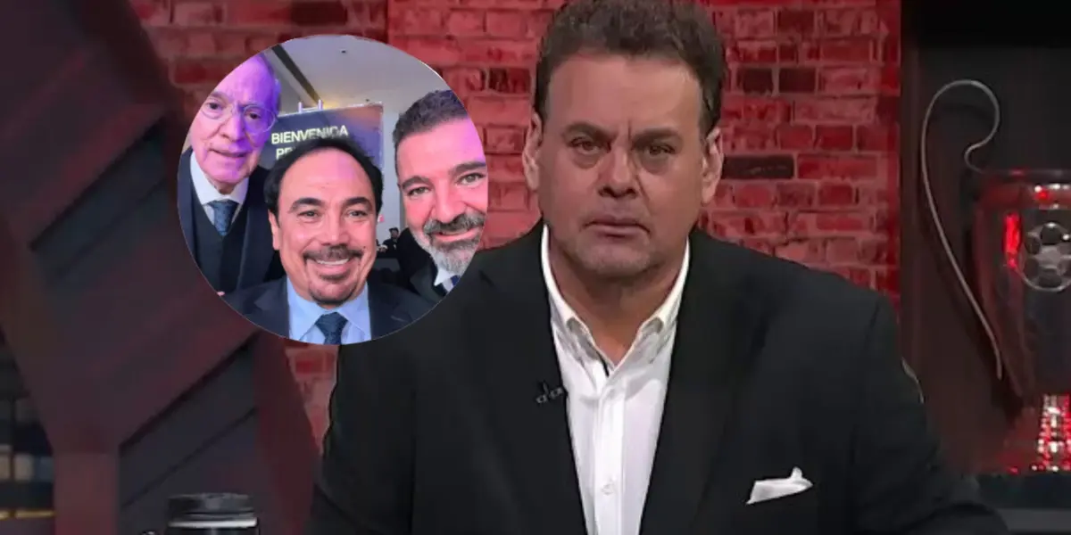 David Faitelson, José Ramón, Hugo Sánchez y Odín Ciani/Foto Unanimo Deportes.