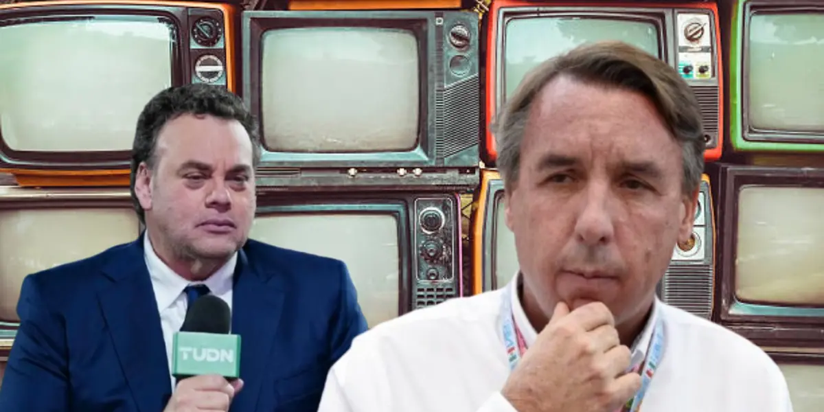 David Faitelson junto a Emilio Azcárraga / FOTO 90 MIN