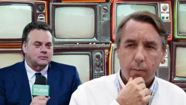 David Faitelson junto a Emilio Azcárraga / FOTO 90 MIN