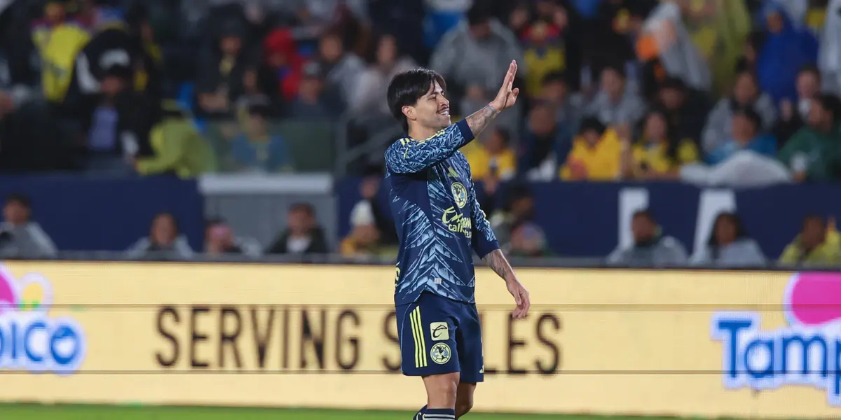 Dávila festejando. Foto: Club América