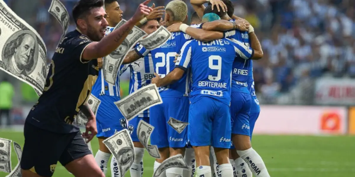 De tener un salario de 25mdp con los Pumas, lo que ganaría el Toto Salvio con Monterrey