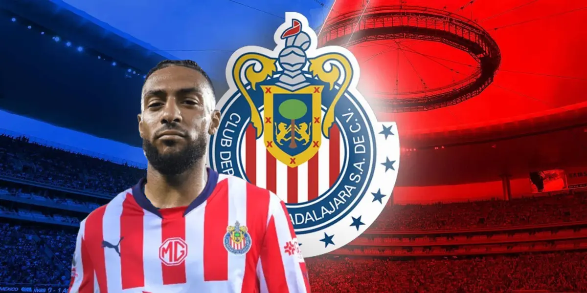 Denis Bouanga con el jersey de Chivas / FOTO MLS