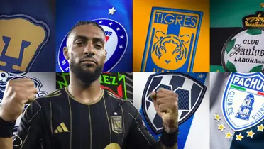 Denis Bouanga junto a equipos de la Liga MX / FOTO MLS