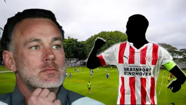 Diego Milito junto a futbolista incógnito de PSV / FOTO PLANETA BOCA