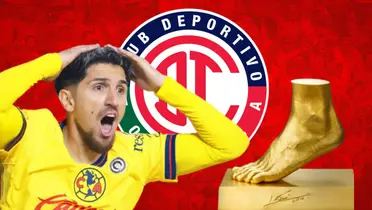 Diego Valdés junto a la zurda de oro / FOTO JUAN FÚTBOL