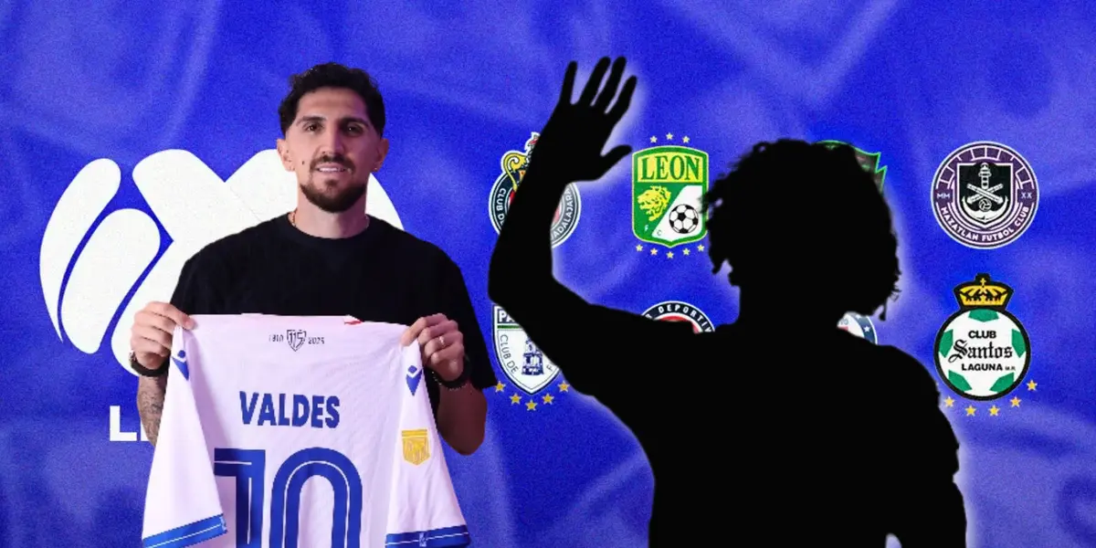 Diego Valdés y silueta de jugador/Foto Goal.